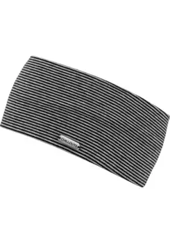 Повязка на голову для отдыха "Farum Headband", полосатая, один размер, эластичная Chillouts, серый