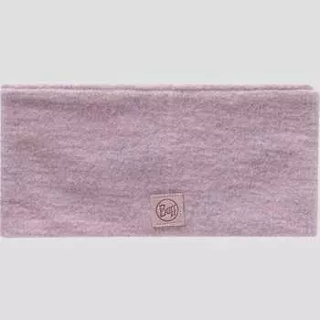 Повязка на голову из мериносового флиса Buff, цвет Lilac Sand