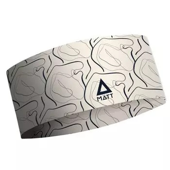 Повязка на голову Matt Coolmax Eco, бежевый