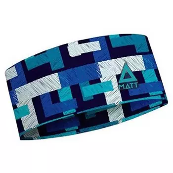 Повязка на голову Matt Coolmax Eco, синий