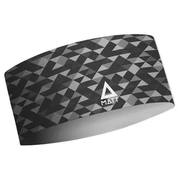 Повязка на голову Matt One Layer, серый