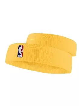 Повязка на голову Nike HEADBAND NBA, желтый