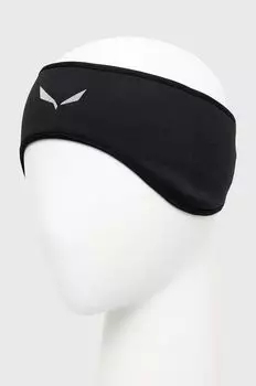 Повязка на голову Ортлес Salewa, черный