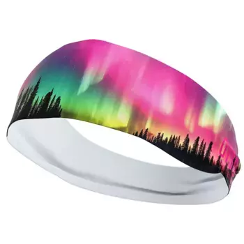 Повязка на голову Otso Northern Lights, розовый