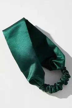 Повязка на голову Room Shop Bardot атласная, зеленый