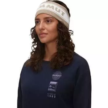 Повязка на голову с пиками Mammut, цвет Savannah/White