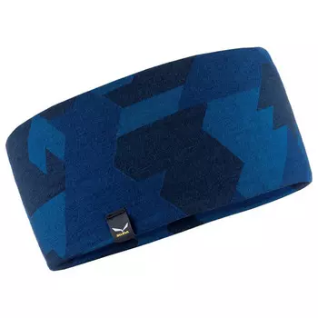 Повязка на голову Salewa Cristallo Headband, цвет Navy Camou