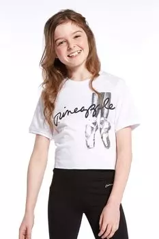 Повседневная балетная футболка Pineapple, белый