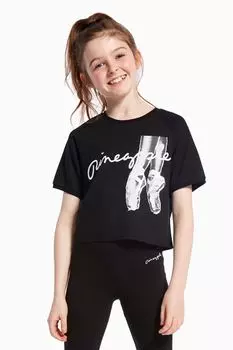 Повседневная балетная футболка Pineapple, черный