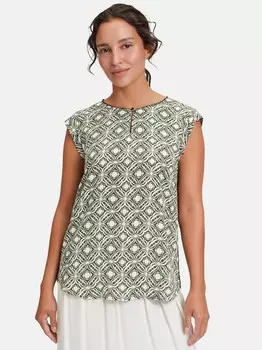 Повседневная блузка Cartoon, белый