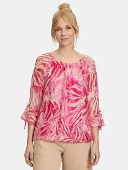 Повседневная блузка Cartoon, мультиколор