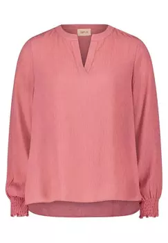 Повседневная блузка с рюшами Cartoon, коричневый