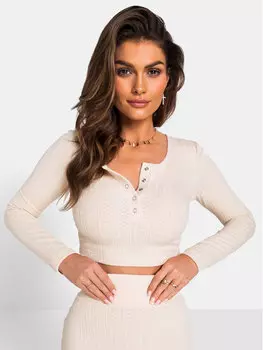 Повседневная блузка Selfieroom, бежевый
