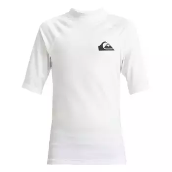 Повседневная детская футболка Quiksilver, белый