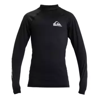 Повседневная детская футболка Quiksilver, чёрный
