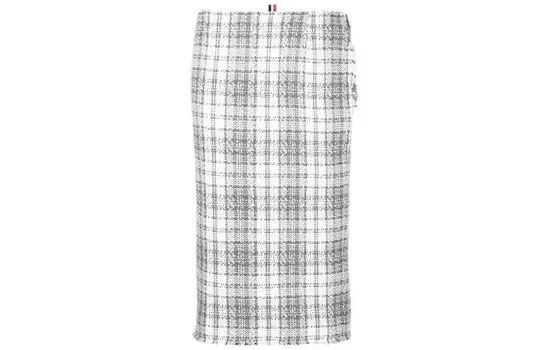 Повседневная длинная юбка для женщин THOM BROWNE, Medium Gray