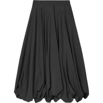 Повседневная длинная юбка женская черная Cos