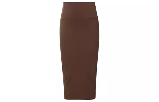 Повседневная длинная юбка женская Lululemon, Slate Brown/SEBO
