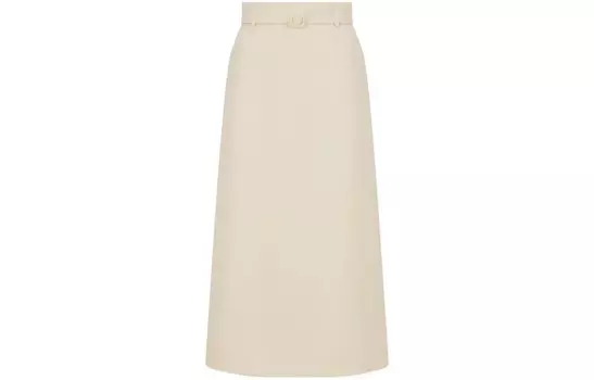 Повседневная длинная юбка женская Off White Dior