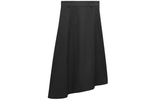 Повседневная длинная юбка женская серая Zara