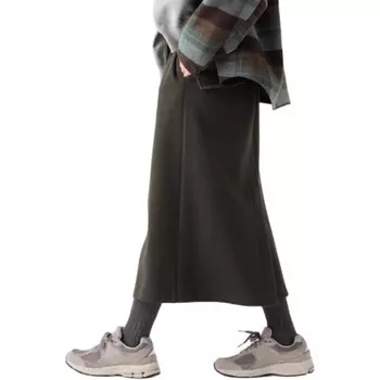 Повседневная длинная юбка женская Thyme Uniqlo