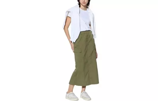 Повседневная длинная юбка женская Uniqlo