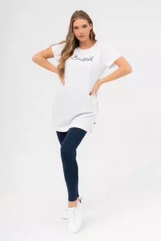 Повседневная футболка Budmil, белый