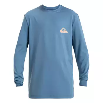 Повседневная футболка для серфинга Quiksilver Детская футболка, серо-голубой