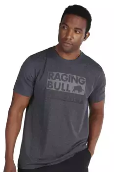 Повседневная футболка Raging Bull, серый