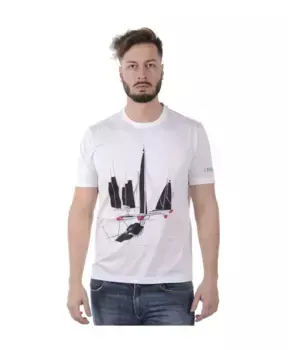 Повседневная футболка толстовка Ermenegildo Zegna, белый