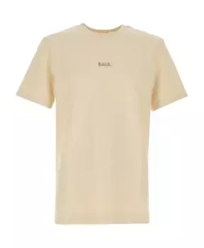 Повседневная хлопковая футболка Balr., бежевый