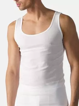 Повседневная хлопковая майка Mey, белый