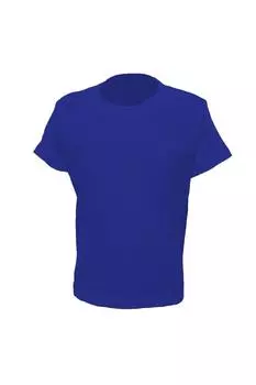 Повседневная классическая футболка кольцевого прядения Casual Classics, синий