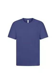 Повседневная классическая футболка кольцевого прядения Casual Classics, синий