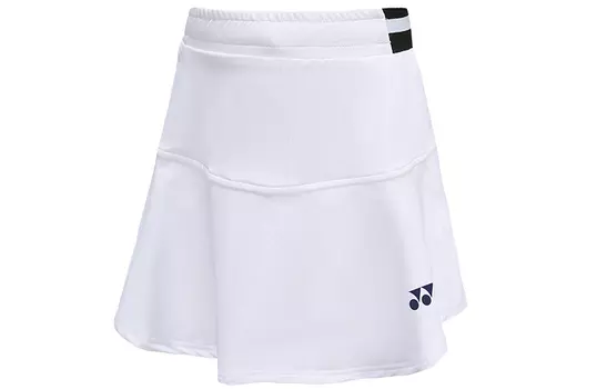 Повседневная короткая юбка серии Contest для женщин YONEX, белый