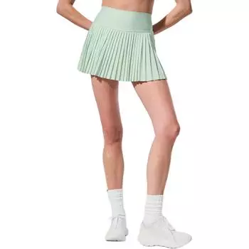 Повседневная короткая юбка женская Alo Yoga, черный