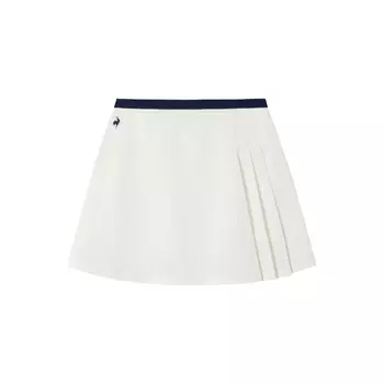 Повседневная короткая юбка женская Le Coq Sportif, белый/слоновая кость