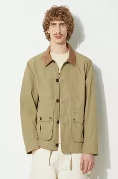 Повседневная куртка Denby Barbour, зеленый