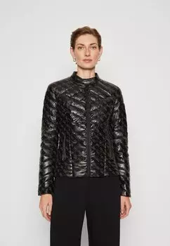 Повседневная куртка Guess НОВАЯ КУРТКА VONA LOGO, угольно-черный/мульти