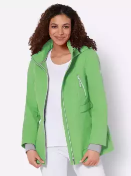 Повседневная куртка из софтшелла с капюшоном Casual Looks, цвет Apfel