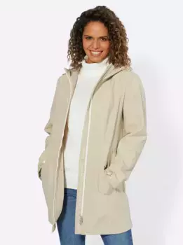 Повседневная куртка из софтшелла с капюшоном Casual Looks, цвет Sand