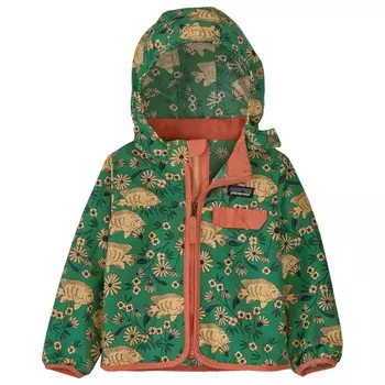 Повседневная куртка Patagonia Baby's Baggies, цвет Los Garibaldi/Gather Green