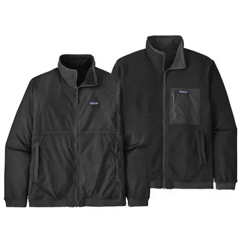 Повседневная куртка Patagonia Reversible Shelled Microdini, цвет Forge Grey