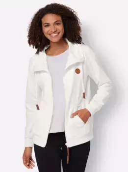 Повседневная куртка-рубашка "Sweat Jacket" Casual Looks, белый