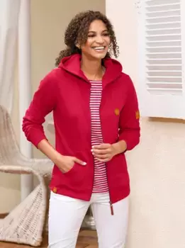 Повседневная куртка-рубашка "Sweat Jacket" Casual Looks, красный