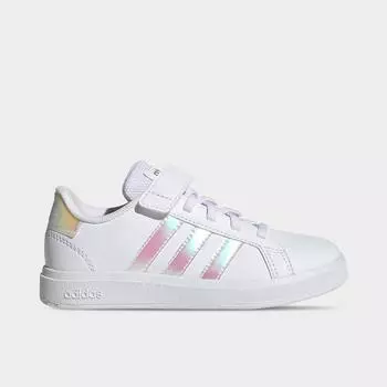 Повседневная обувь Adidas Grand Court 2.0 Stretch Lace для больших детей, белый