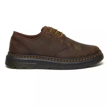 Повседневная обувь Dr Martens Crewson Lo Crazy Horse, цвет Dark Brown