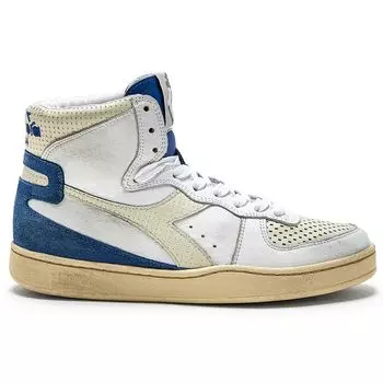 Повседневная обувь MI Basket Punched It Diadora, цвет Wei/Blau