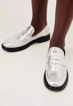 Повседневная обувь PENNY GLOSS Pepe Jeans, серебристого цвета