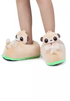 Повседневная обувь PLSCH-TIER-PANTOFFELN Corimori, светло-коричневый